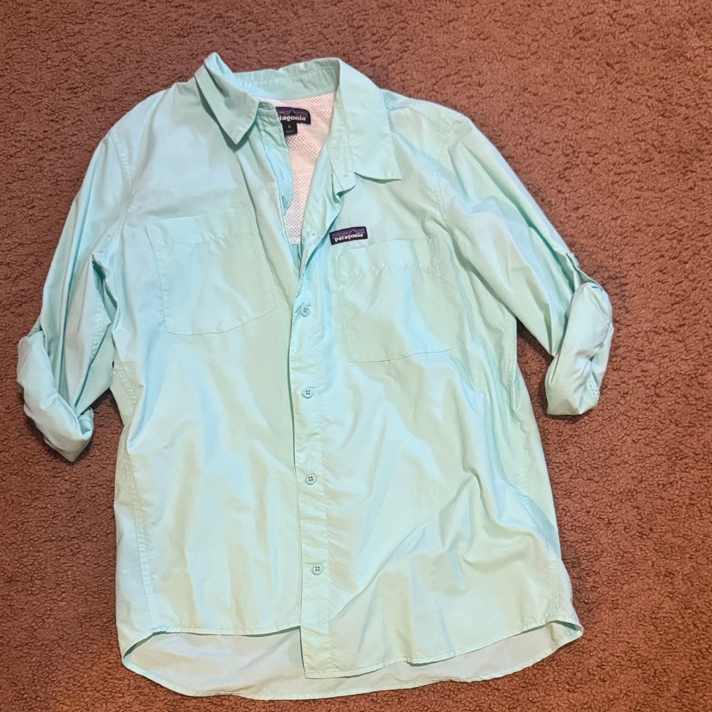 Patagonia Aqua Button-Up Shirt